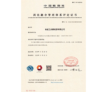 Two-in-one integration management system assessment certificate